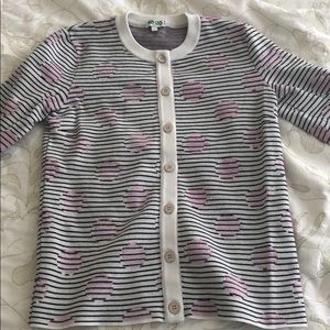 Kenzo strip cotton sweater.